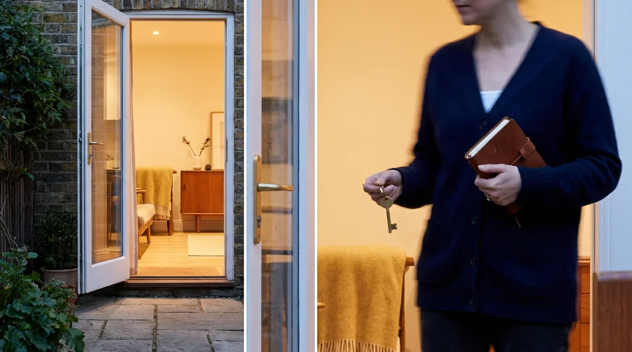 A house with cash flowing out of an open door, representing tapping equity